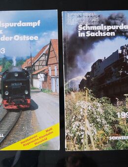 Sammler-Bücher " Schmalspurdampf" Ausgabe 1992 + 1993, komplett - Simbach (Inn) Zentrum