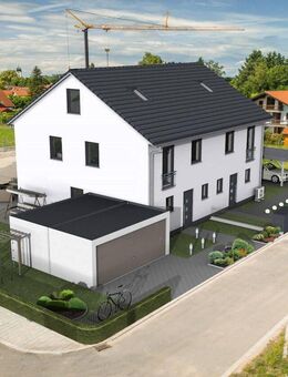Moderne Massivbau-Doppelhaushälfte in idyllischer Lage zum unschlagbaren Preis - Forstinning