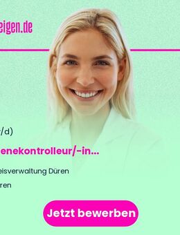 Hygienekontrolleur/-in (m/w/d) - Düren