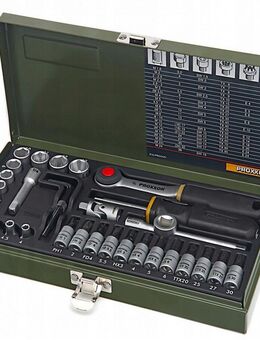 PROXXON Knarrenkasten Nusskasten 36 teilig Antrieb 6,3mm (1/4") Steckschlüssel - Wuppertal