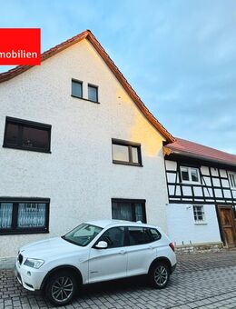 ***Zweifamilienhaus nähe Erfurt mit großer Scheune und Garten, sucht neue Liebhaber!*** - Amt Wachsenburg