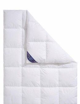Excellent Gänsedaunenbettdecke Davos, Bettdecken für Sommer und Winter, Decke, Füllung: 100% Gänsedaunen, Bezug: 100% Baumwolle, Bettdecke 135x200 cm, 155x220cm und weitere Größen, Made in Germany