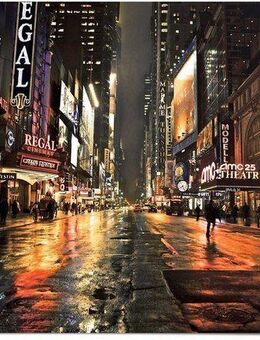 Reinders! Poster Manhattan 42nd Street, (1 St)