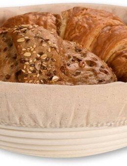 KESPER® Brotkorb Gärkörbchen, Baumwolle, Rattan, (1-tlg), rund