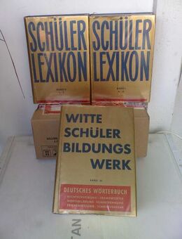 Schüler-Lexikon + Bildungswerk v. Witte, Band I - III - Simbach (Inn) Zentrum