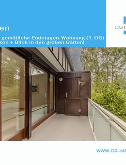 Helle und gemütliche Endetagen-Wohnung mit Balkon + Blick in den großen Garten! - Hamburg