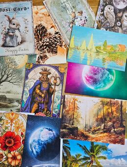 20 Stück Postkarten Sammlung Konvolut Auflösung Postcrossing Sammeln Unbenutzt - Althengstett