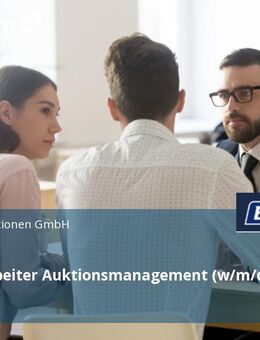 Sachbearbeiter Auktionsmanagement (w/m/d) - Neuss