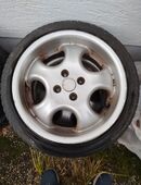 Alufelgen mit Breitreifen für Opel Corsa uvm in 85777