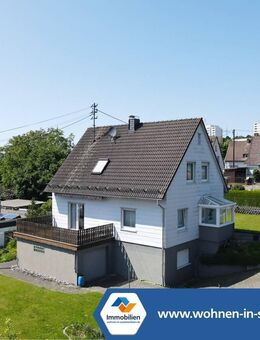 Ein-/Zweifamilienhaus auf sonnigem Grundstück in ruhiger Wohnlage von Kreuztal! - Kreuztal
