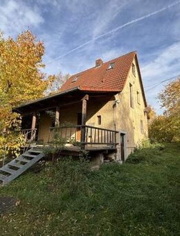 Vogelfrei - kleines Häuschen mit großem Grundstück wartet auf neue Ideen- - Wiesentheid