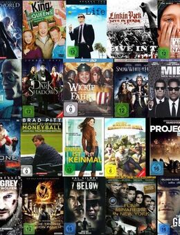 Filmsammlung mit mehr als 170 Filmen auf DVD oder Blu-ray - Hannover Herrenhausen-Stöcken