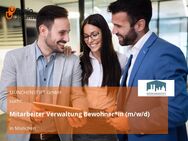 Mitarbeiter Verwaltung Bewohner*in (m/w/d) - München