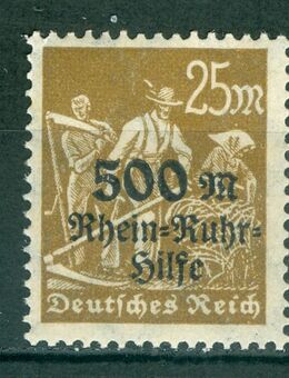 Deutsches Reich postfrisch Nr. 259 ohne Falz oder Falzrückstände - Porta Westfalica Zentrum