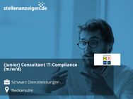 (Junior) Consultant IT-Compliance (m/w/d) - Neckarsulm