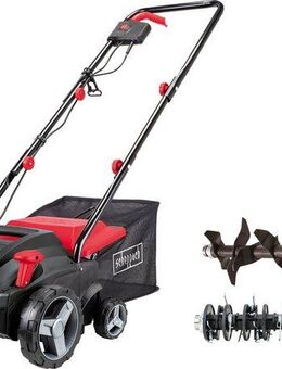 Scheppach Elektro-Vertikutierer / Lüfter SC32, 32 cm Arbeitsbreite, 1500 Watt, mit Fangbox