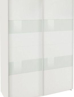 Wimex Schwebetürenschrank Altona mit Glaselementen und zusätzlichen Einlegeböden