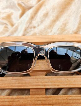 Picasso Sonnenbrille transparent/schwarz Vintage Rarität - Grevenbroich