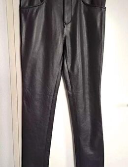 BOCKLE Lederhose Lederjeans Leder Jeans Herren Gr. 34 schwarz * NEU - Neuss