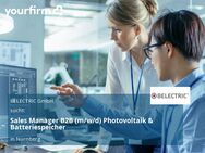 Sales Manager B2B (m/w/d) Photovoltaik & Batteriespeicher - Nürnberg