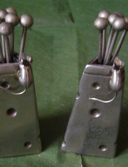Käsespießchen Silber 8cm; 12 Stück - Krefeld
