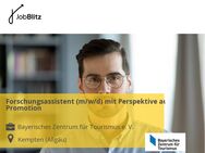 Forschungsassistent (m/w/d) mit Perspektive auf Promotion - Kempten (Allgäu)