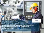 Elektroniker / Kraftfahrzeugmechaniker als Servicetechniker (m/w/d) Fachbereich Elektrotechnik - Stuttgart