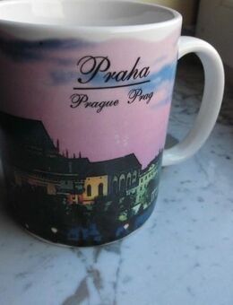Prag Becher Tasse Praha Prague Porzellan Kaffeebecher Mug Souvenir Andenken 3,- - Flensburg