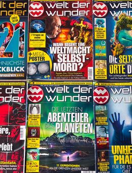 Welt der Wunder 2022 Nr 1-12 + Jahresrückblick 2021 - Bordesholm