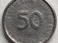50 Pfennig, Fehlprägung, DM - Schleswig