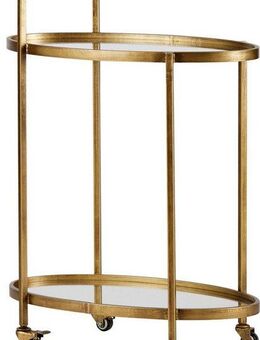 WOOOD Bartisch Push Trolley, auf Rädern, Höhe 86 cm