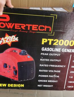 VERKAUFE Notstromaggregat Powertech PT2000 - Rielasingen-Worblingen