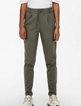 ONLY Jogger Pants ONLPOPTRASH – Joggerhose mit Tunnelzugbund und Stretch casual, Milano Rib, regular fit, Viskosemischung