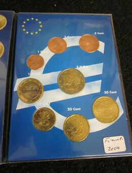 Finnland-Euro-KMS-2004-im Folder-ungeöffnet-Top Erhaltung- - Mahlberg