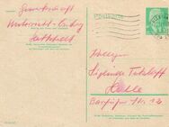 DDR: MiNr. P 68 a, 03.01.1956, "Wilhelm Pieck, halbrechts", Tagesstempel - Brandenburg (Havel)