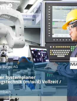 Technischer Systemplaner Versorgungstechnik (m/w/d) Vollzeit / Teilzeit - Augsburg