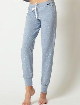 Skiny Schlafhose Night In Mix & Match bequem, weich, stylisch, Baumwollmix, mit Bund