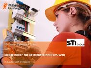 Elektroniker für Betriebstechnik (m/w/d) - Lauterbach (Hessen)