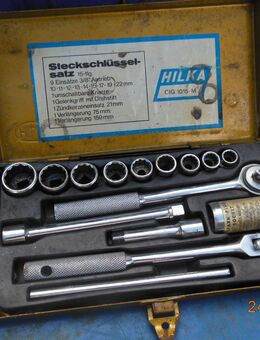 Vintage HILKA Steckschlüsselsatz - - Allgäu - TOM - München Maxvorstadt