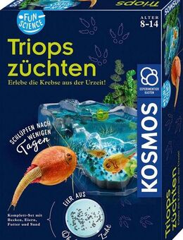 Kosmos Experimentierkasten Fun Science Triops züchten, Made in Germany