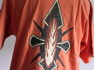 Shirt T-Shirt Fanatic orange Surfen Siebdruck Größe M 90er! - Bremen