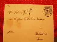 Deutsches Kaiserreich,alter Briefumschlag 23.01.1881,Lot 202