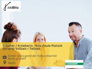 Erzieher / Erzieherin - Kita Paule Platsch (m/w/d) Vollzeit / Teilzeit - Berlin