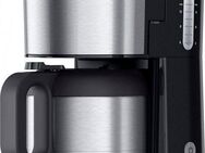 Braun Filterkaffeemaschine PurShine KF1505 BK, 1,2l Kaffeekanne, Papierfilter, Thermokanne
