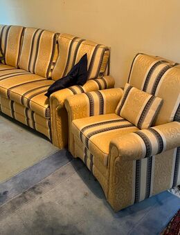 Hochwertige deutsche Sofagarnitur Fabrikat Walter Frommholz - Bielefeld