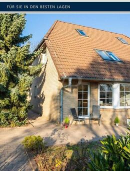 Einziehen und wohl fühlen - moderne DHH mit großem Grundstück - Falkensee