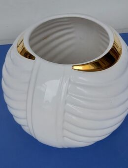 Design-Vase mit Goldkante, im Neuzustand - Simbach (Inn) Zentrum