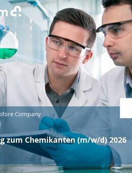Ausbildung zum Chemikanten (m/w/d) 2026 - Leuna