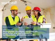 Bauingenieur (Hochbau) / Architekt als technischer und kaufmännischer Sachbearbeiter Immobilien (w/m/d) Brandenburg - Berlin