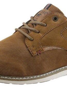 Mustang Shoes Schnürschuh, Freizeitschuh, Halbschuh, Schnürschuh mit Perforation